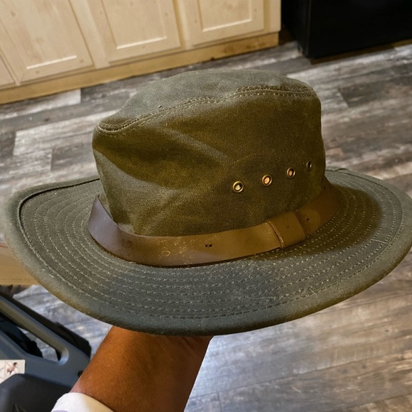 Filson tin packer hat otter green unisex hat Small NWT - Picture 2 of 4